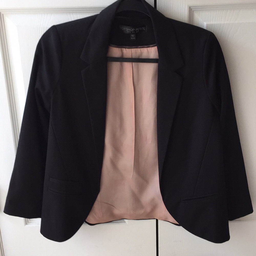 Black Topshop Blazer - Picture 1 of 3